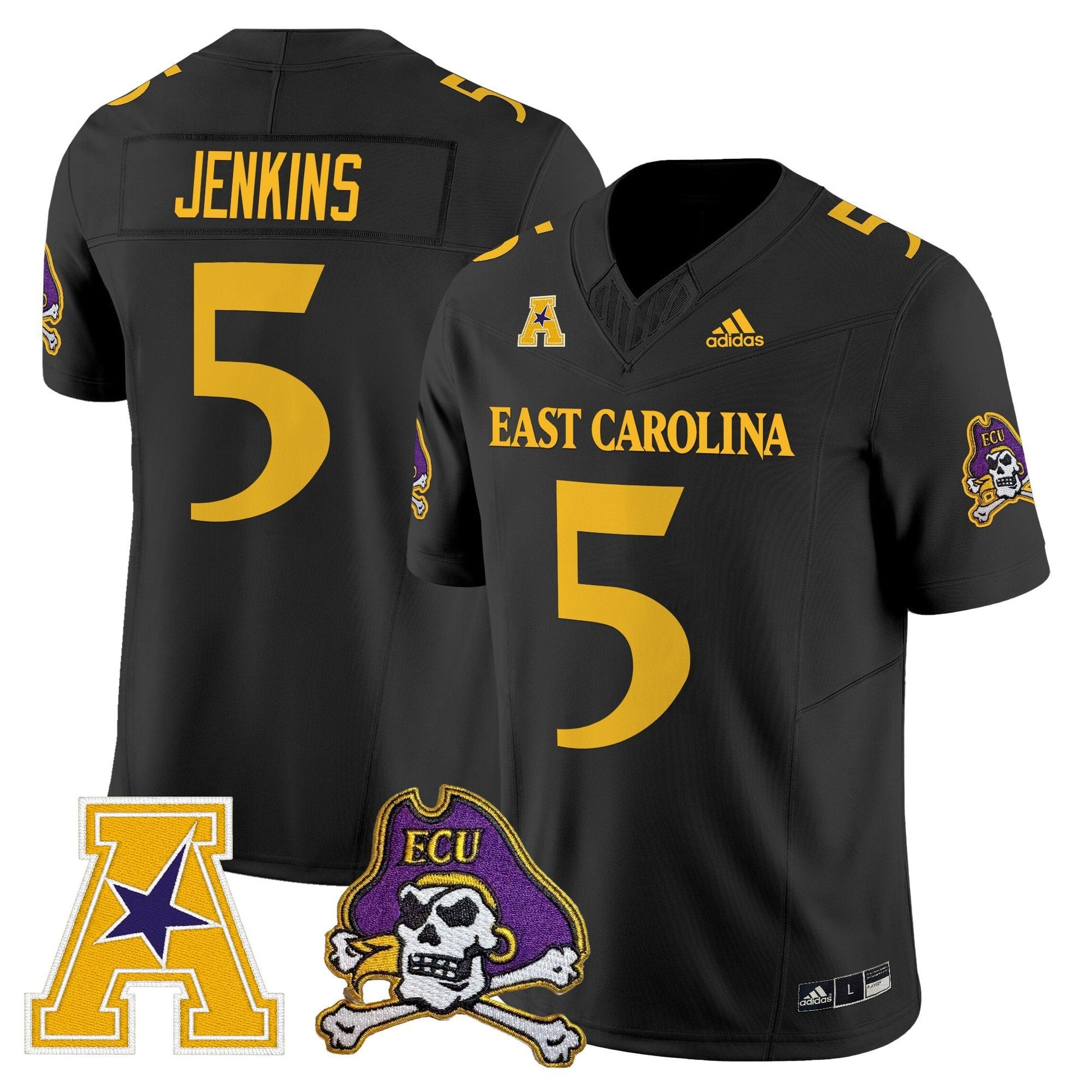 Men's East Carolina Pirates 2025 Vapor Limited Jersey - All Stitched