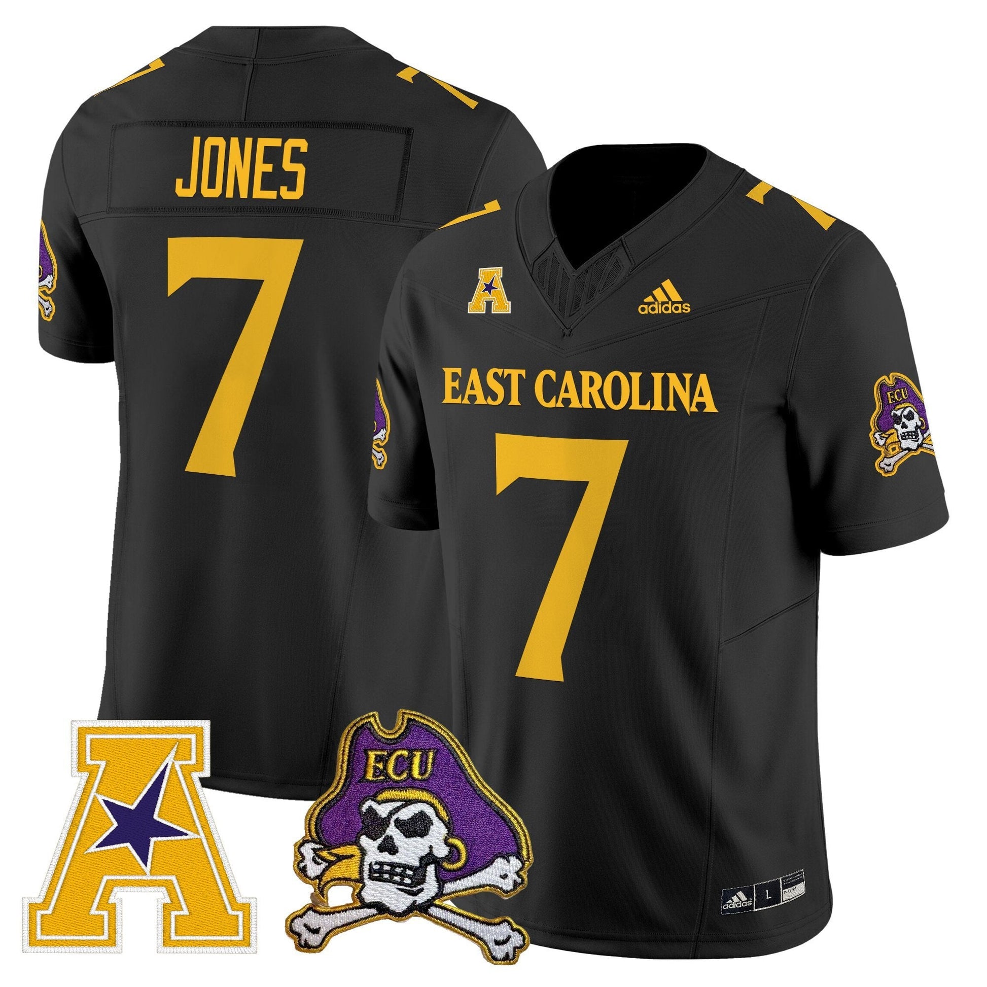 Men's East Carolina Pirates 2025 Vapor Limited Jersey - All Stitched