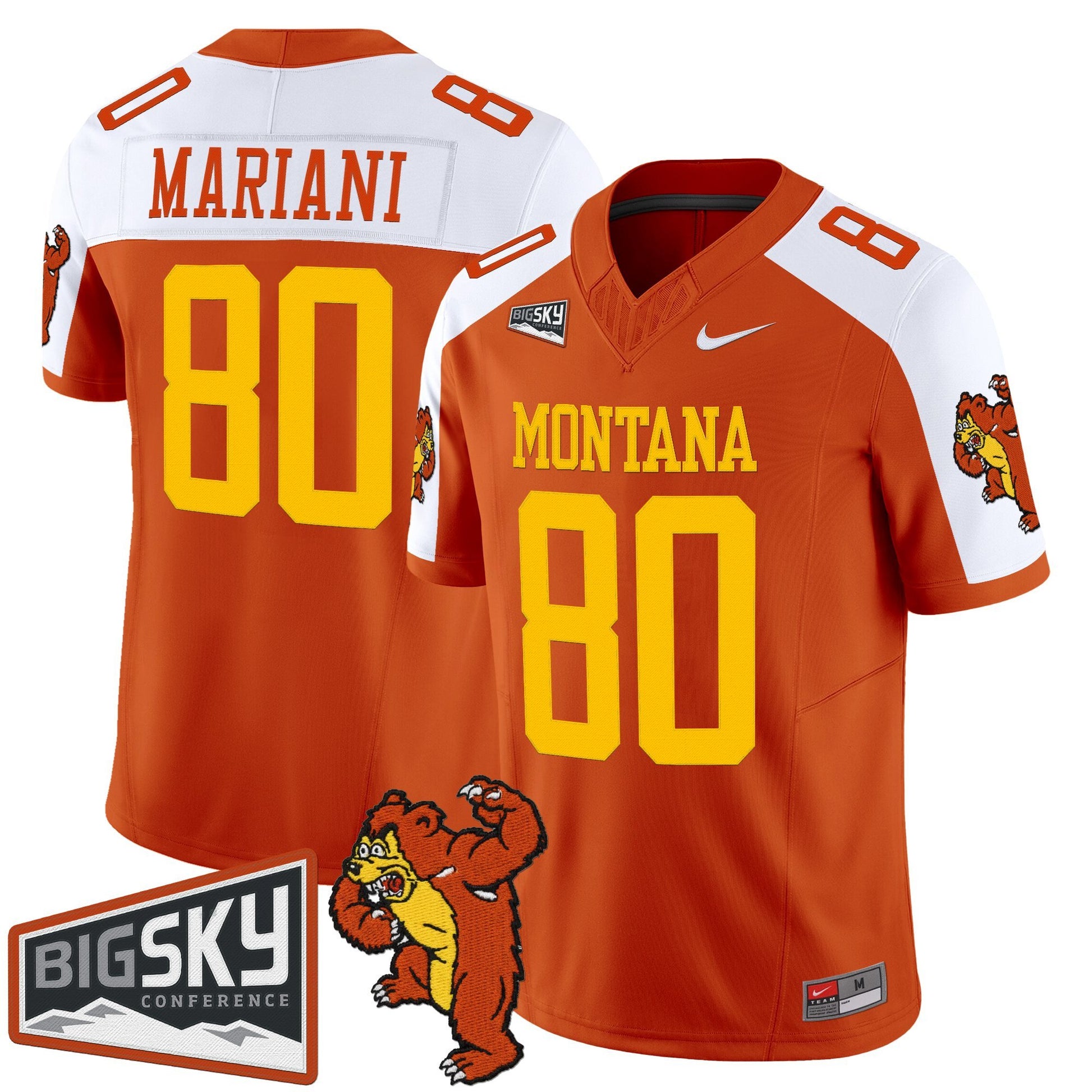 Men's Montana Grizzlies 1995 Throwback Vapor Limited Jersey - All Stitched