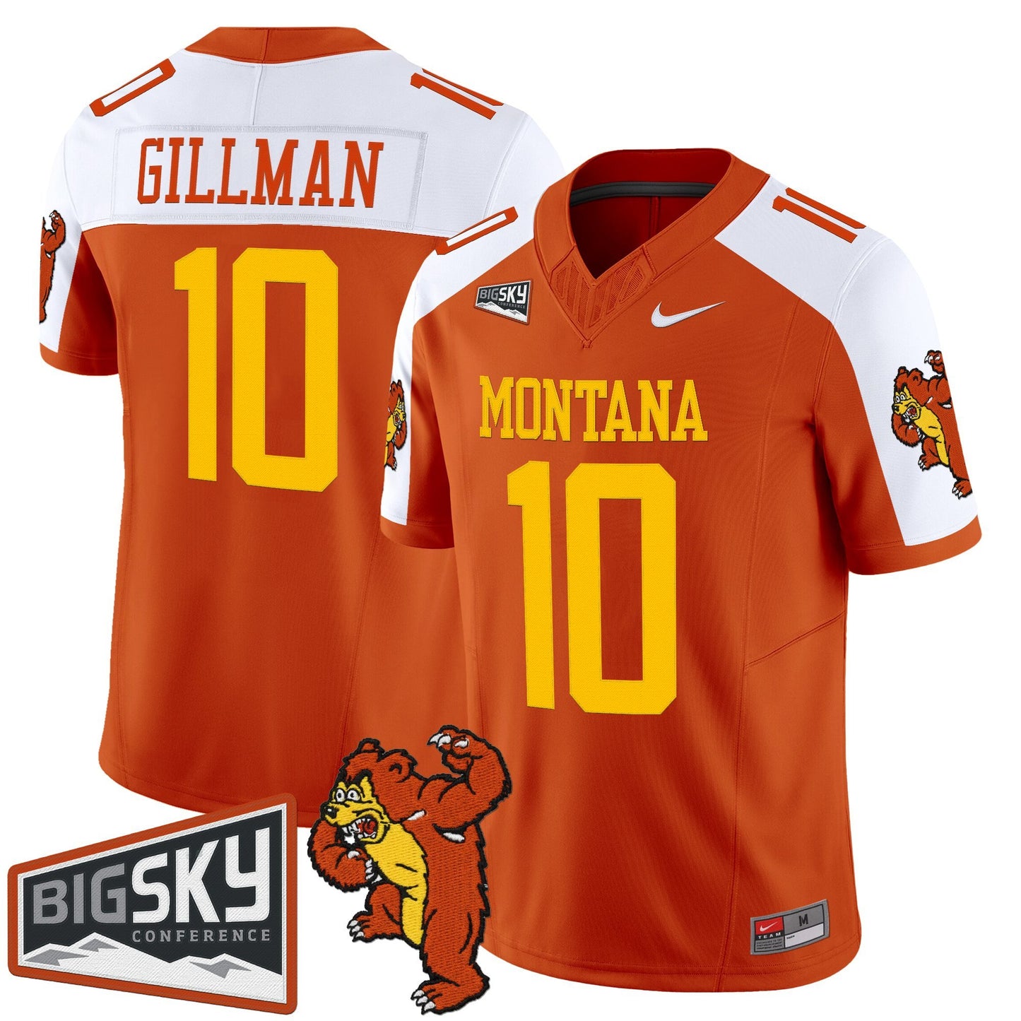 Men's Montana Grizzlies 1995 Throwback Vapor Limited Jersey - All Stitched