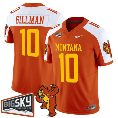 Men's Montana Grizzlies 1995 Throwback Vapor Limited Jersey - All Stitched