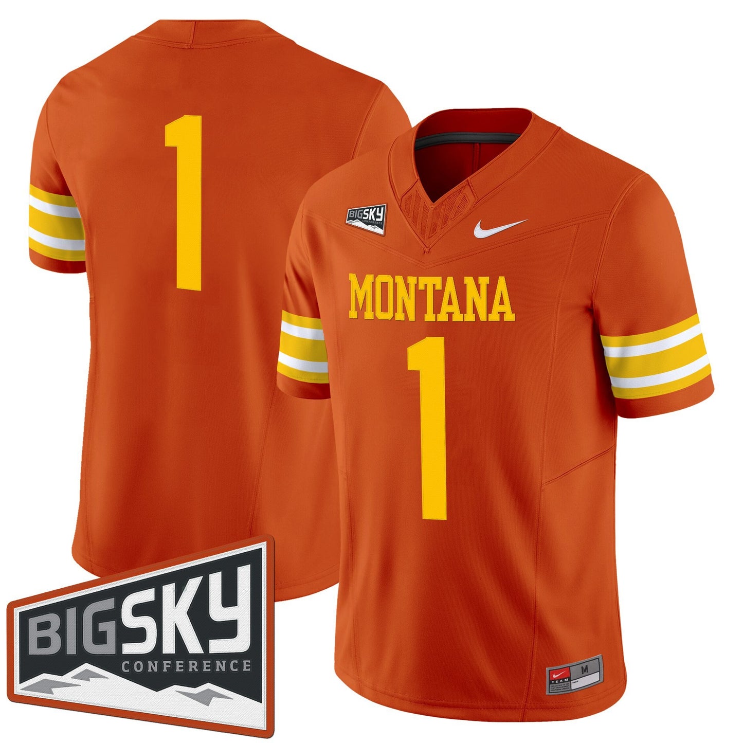 Men's Montana Grizzlies 1995 Throwback Vapor Limited Jersey - All Stitched
