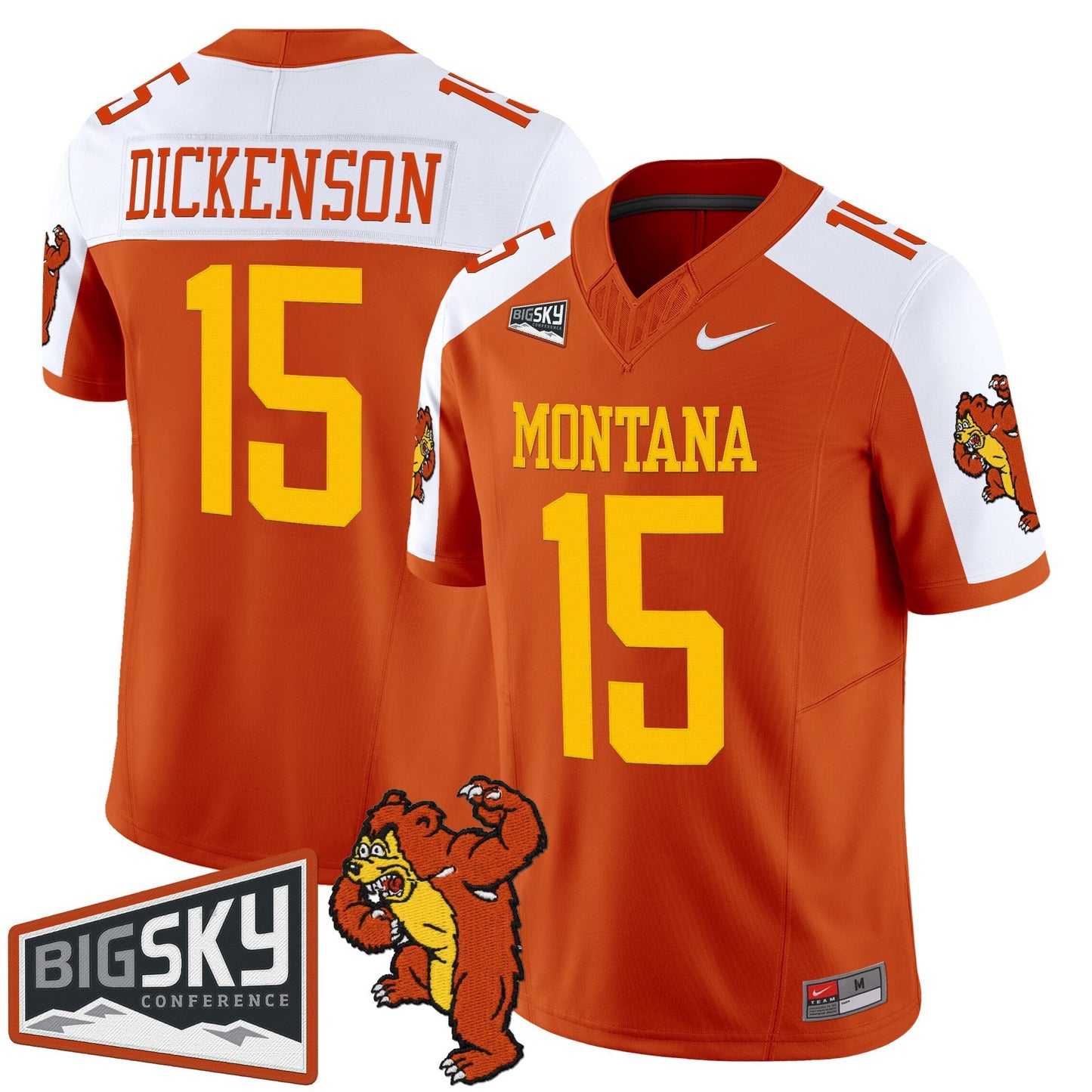 Men's Montana Grizzlies 1995 Throwback Vapor Limited Jersey - All Stitched