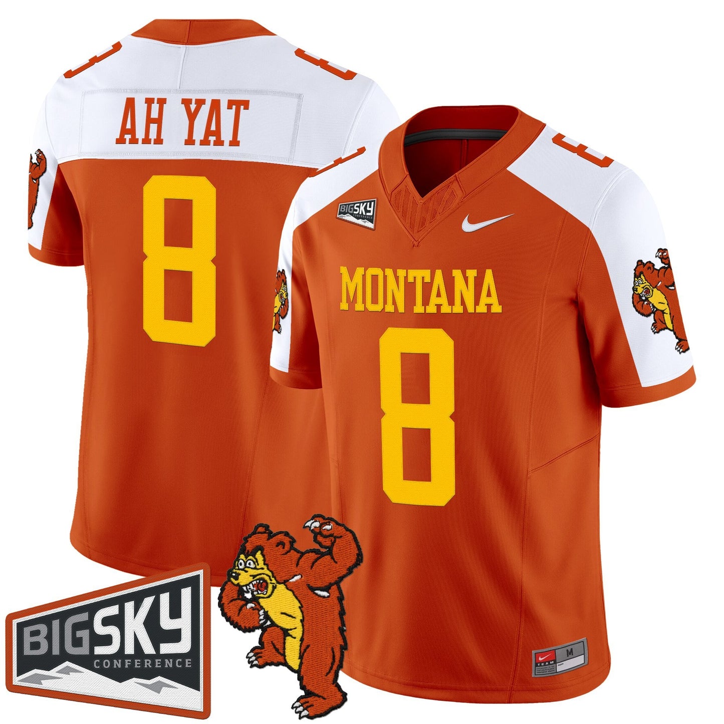 Men's Montana Grizzlies 1995 Throwback Vapor Limited Jersey - All Stitched