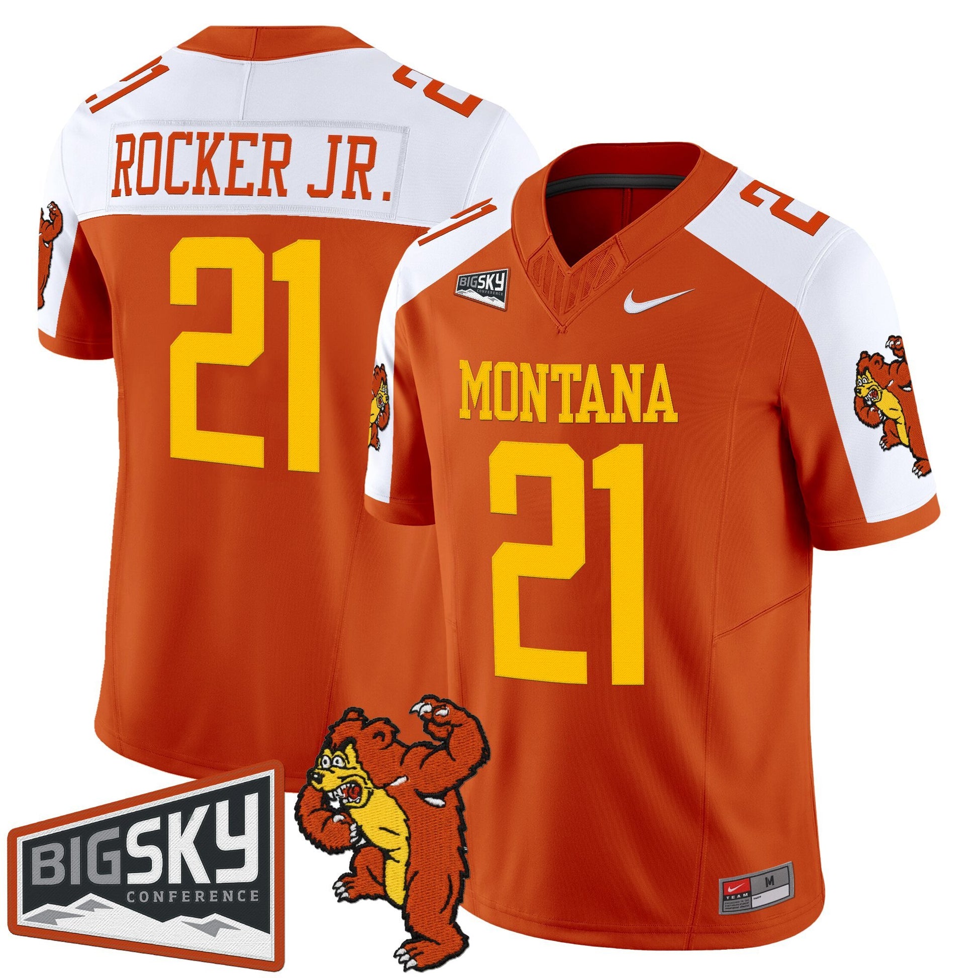 Men's Montana Grizzlies 1995 Throwback Vapor Limited Jersey - All Stitched