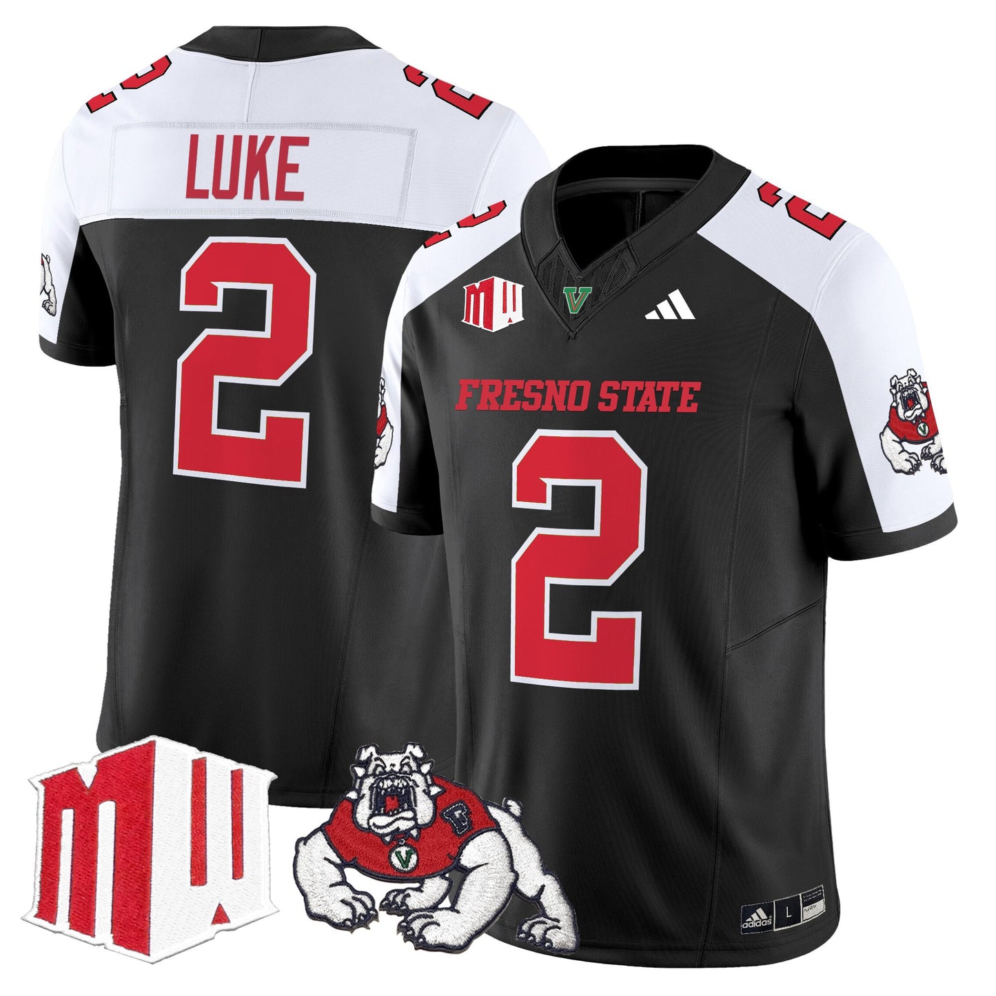 Men's Fresno State Bulldogs 2025 Vapor Limited Jersey - All Stitched