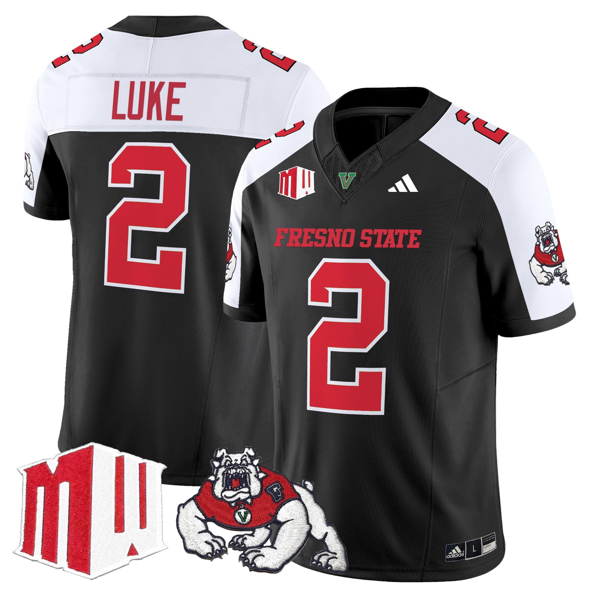Men's Fresno State Bulldogs 2025 Vapor Limited Jersey - All Stitched