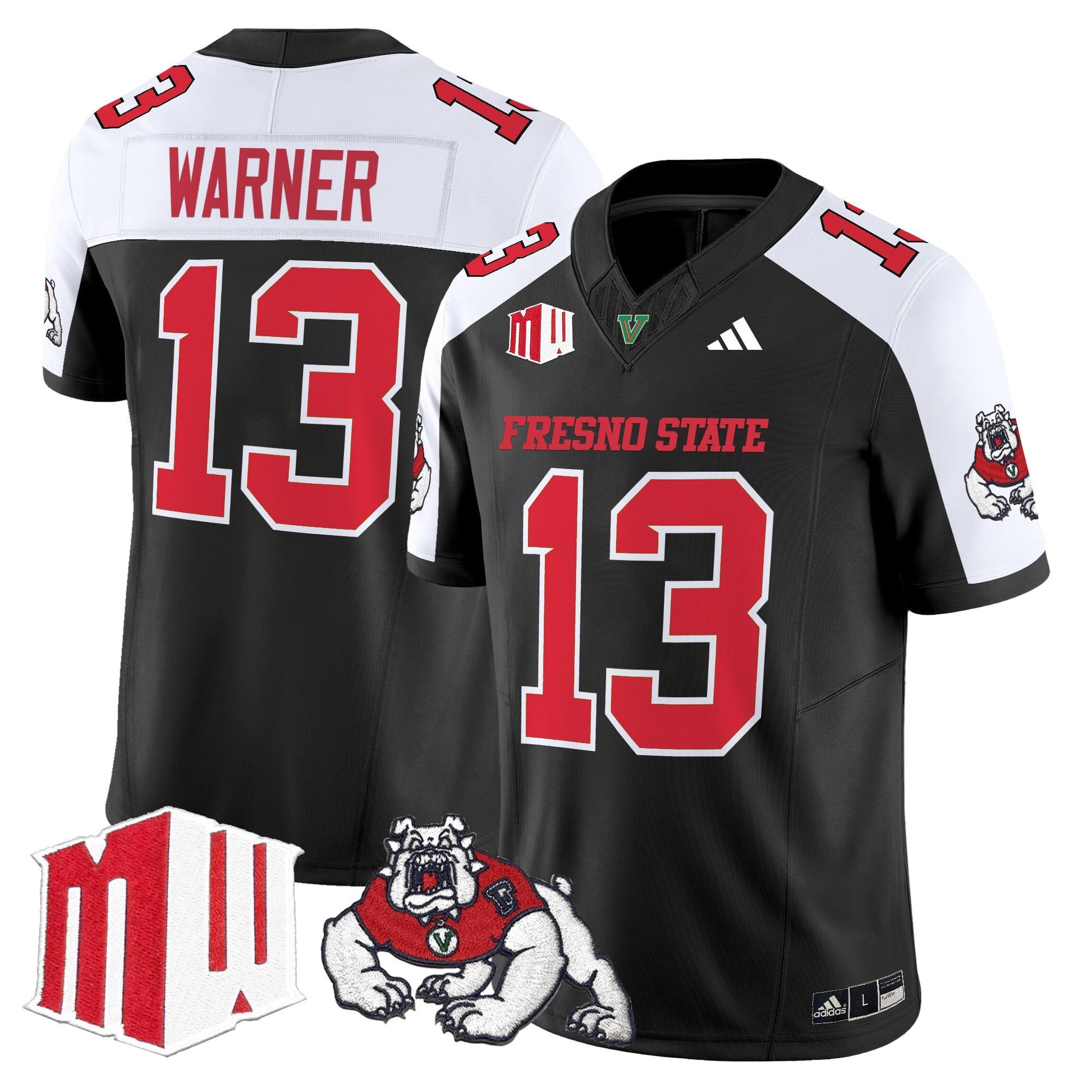 Men's Fresno State Bulldogs 2025 Vapor Limited Jersey - All Stitched