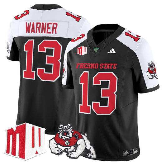 Men's Fresno State Bulldogs 2025 Vapor Limited Jersey - All Stitched