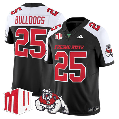 Men's Fresno State Bulldogs 2025 Vapor Limited Jersey - All Stitched