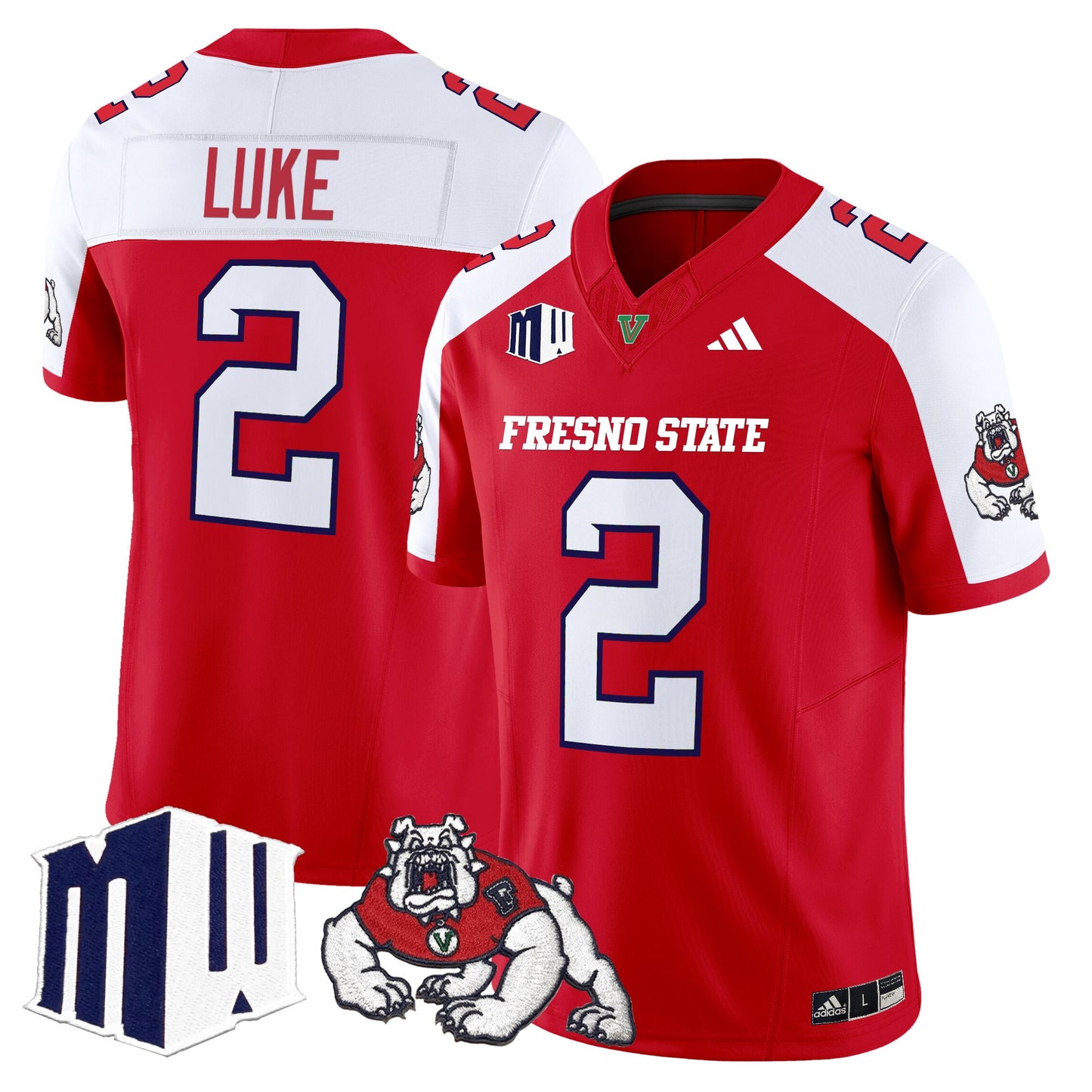 Men's Fresno State Bulldogs 2025 Vapor Limited Jersey - All Stitched