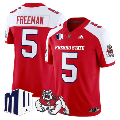 Men's Fresno State Bulldogs 2025 Vapor Limited Jersey - All Stitched