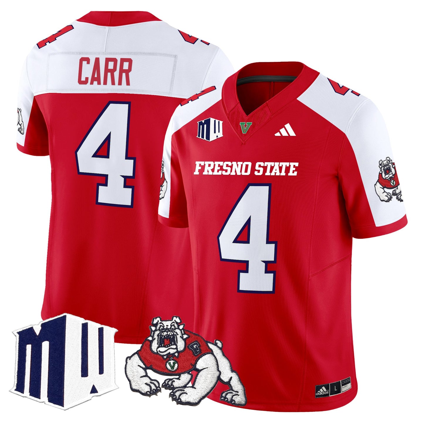 Men's Fresno State Bulldogs 2025 Vapor Limited Jersey - All Stitched