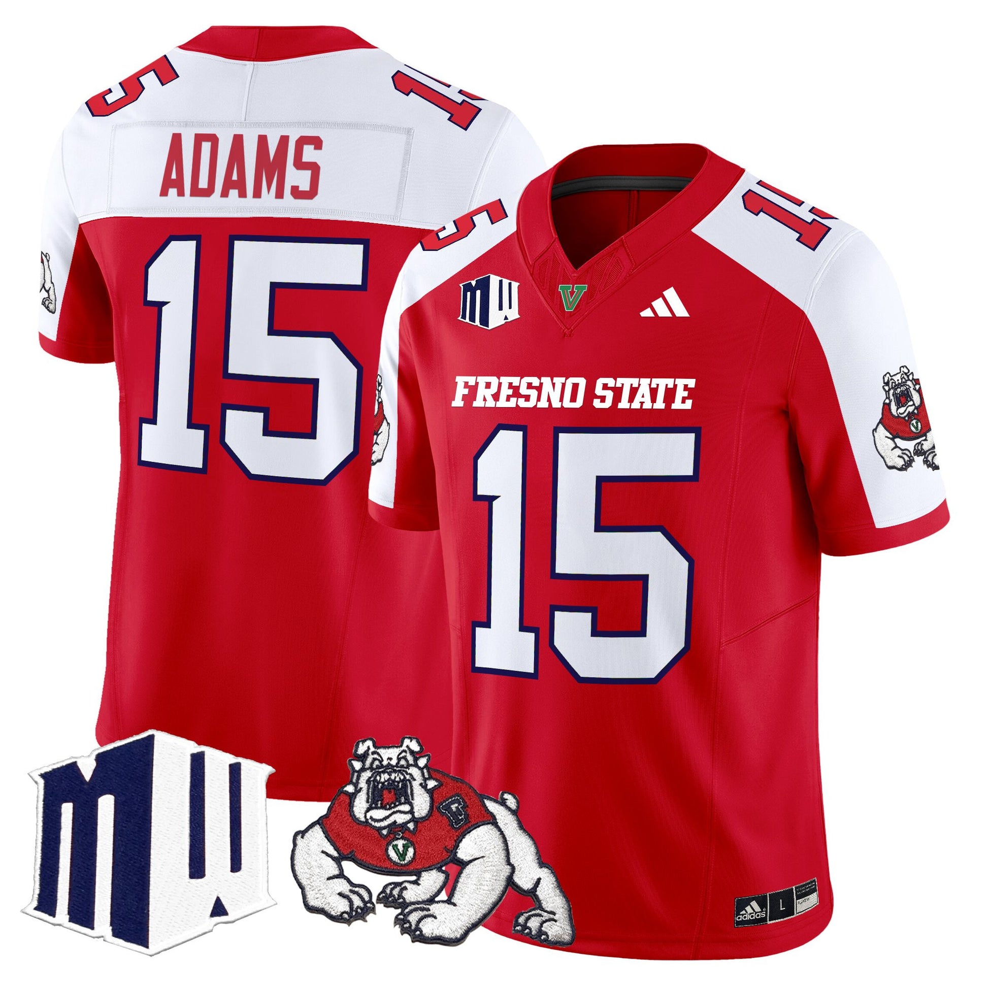 Men's Fresno State Bulldogs 2025 Vapor Limited Jersey - All Stitched