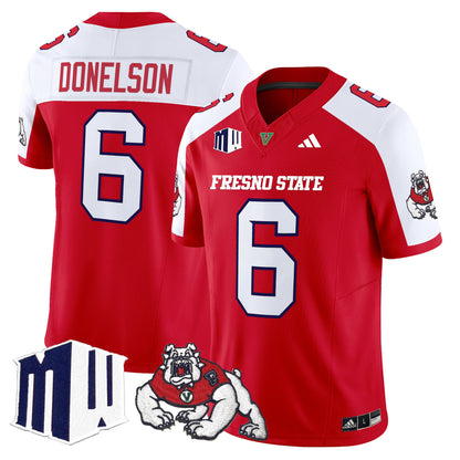Men's Fresno State Bulldogs 2025 Vapor Limited Jersey - All Stitched