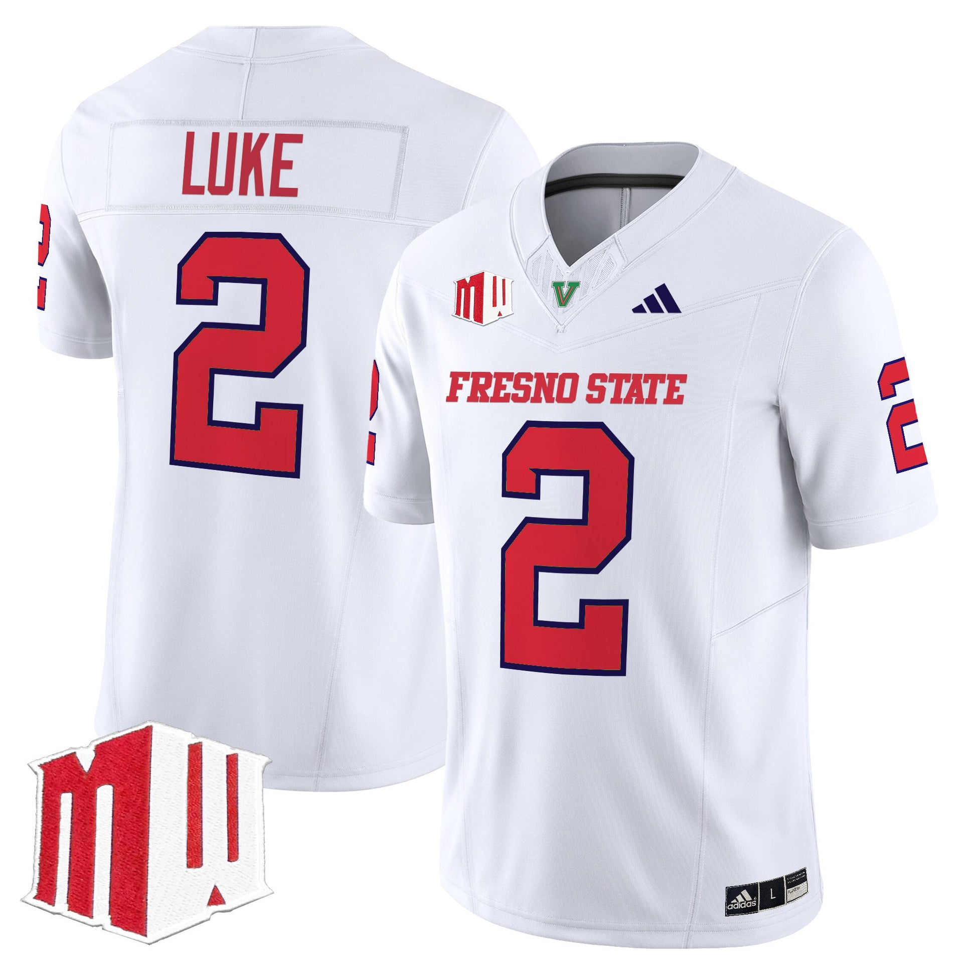 Men's Fresno State Bulldogs 2025 Vapor Limited Jersey - All Stitched