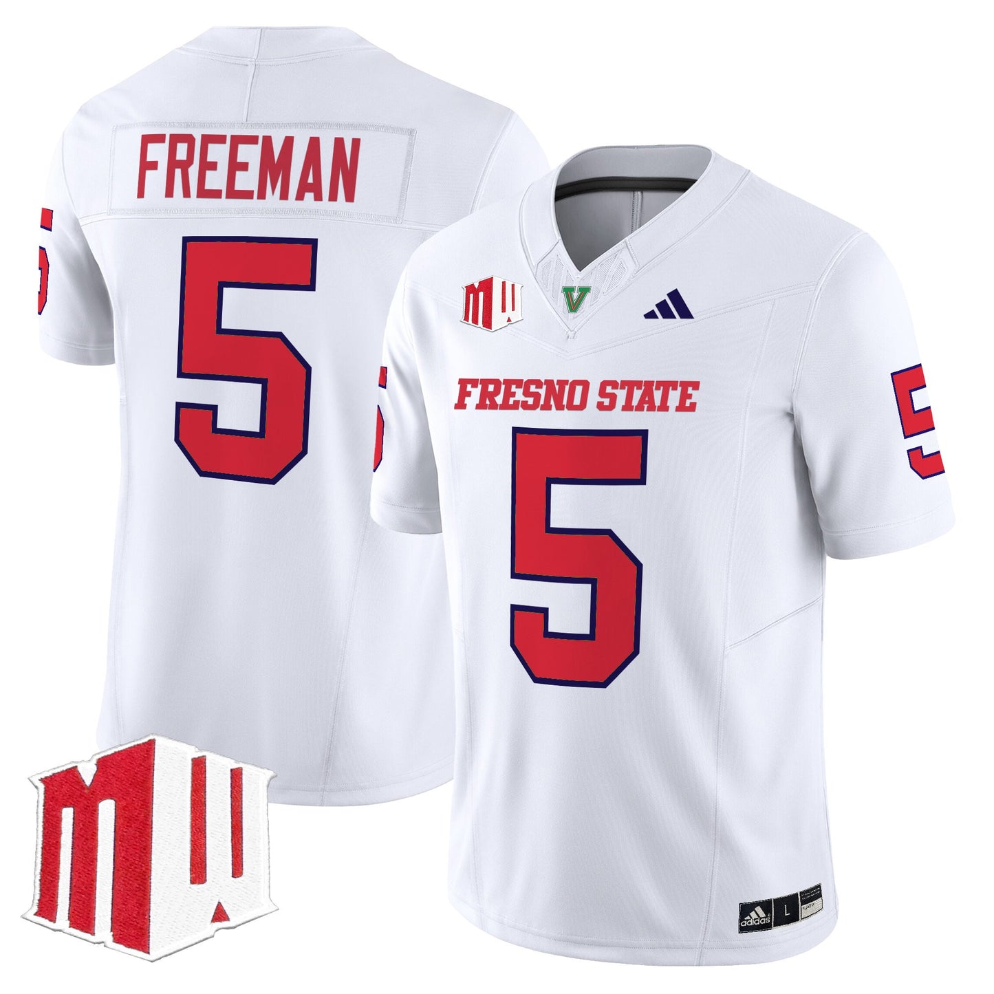 Men's Fresno State Bulldogs 2025 Vapor Limited Jersey - All Stitched