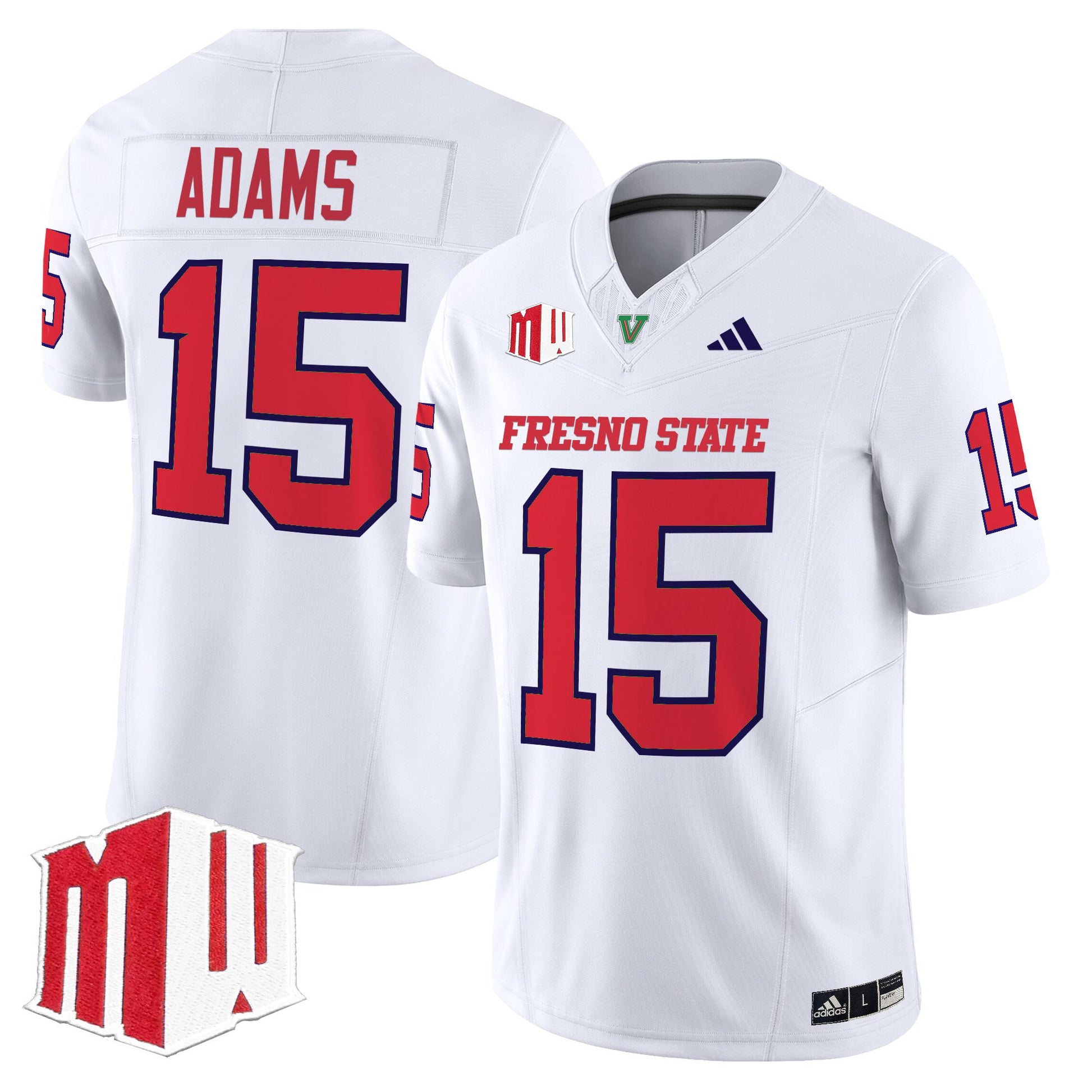 Men's Fresno State Bulldogs 2025 Vapor Limited Jersey - All Stitched