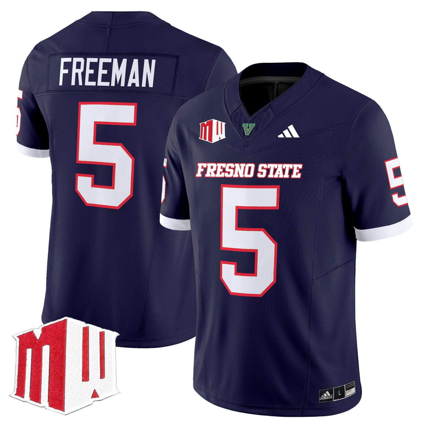 Men's Fresno State Bulldogs 2025 Vapor Limited Jersey - All Stitched