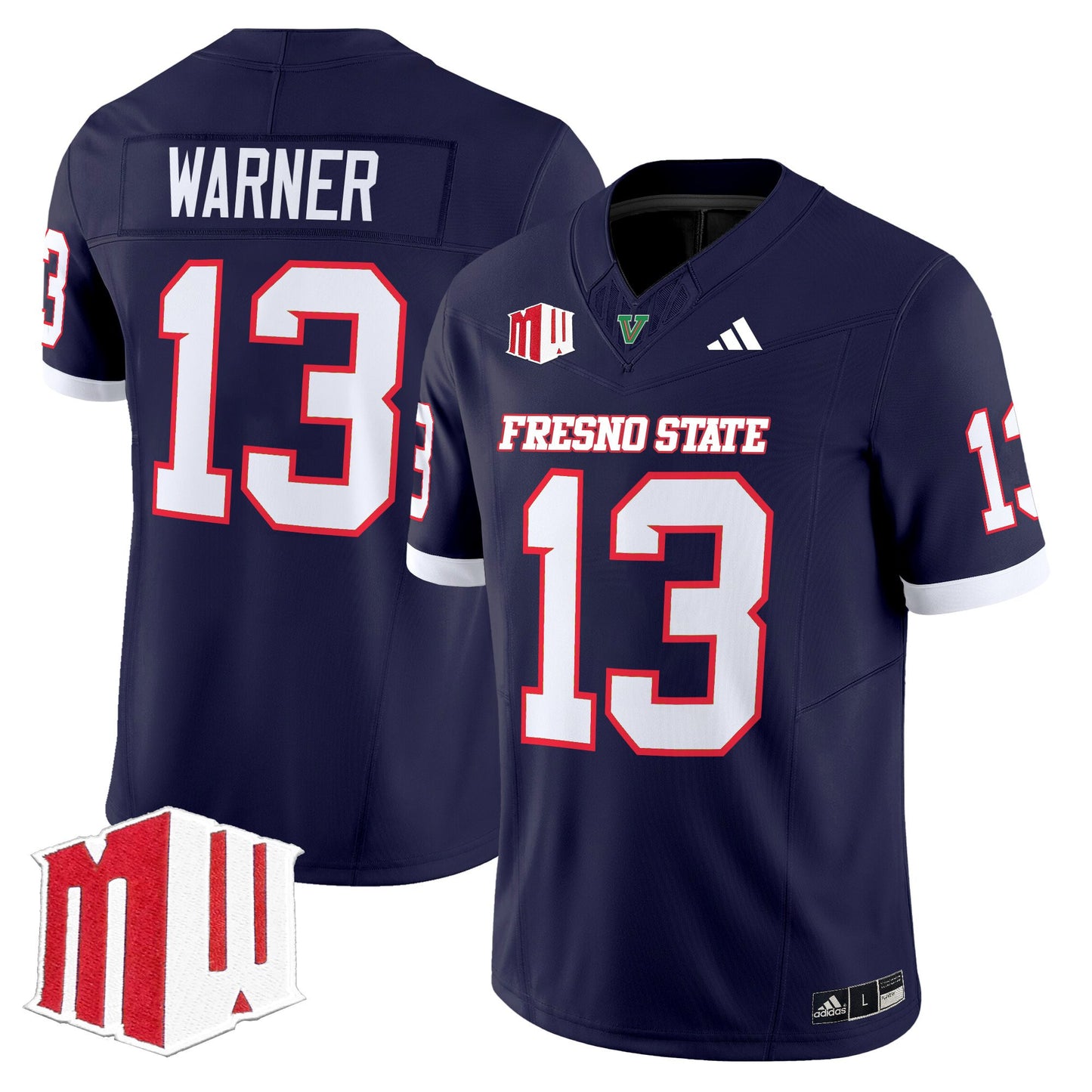 Men's Fresno State Bulldogs 2025 Vapor Limited Jersey - All Stitched