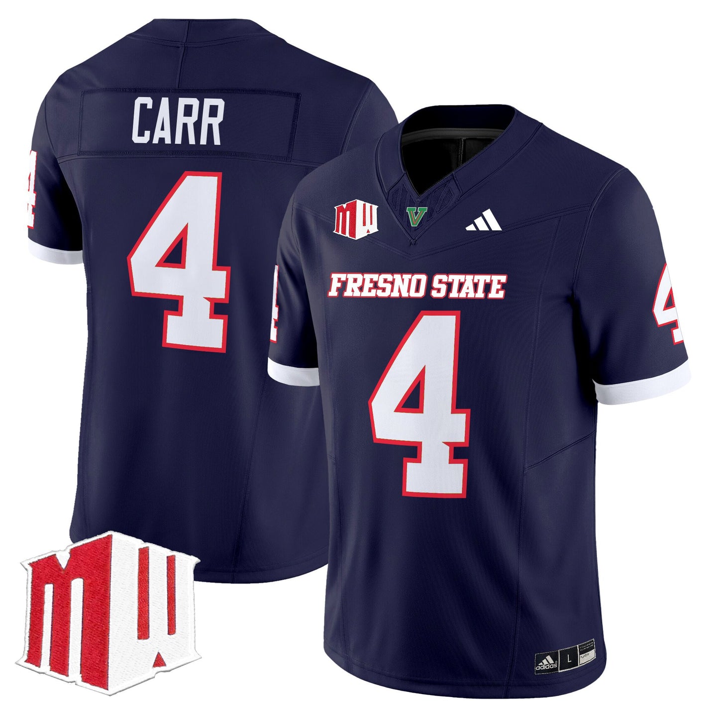 Men's Fresno State Bulldogs 2025 Vapor Limited Jersey - All Stitched