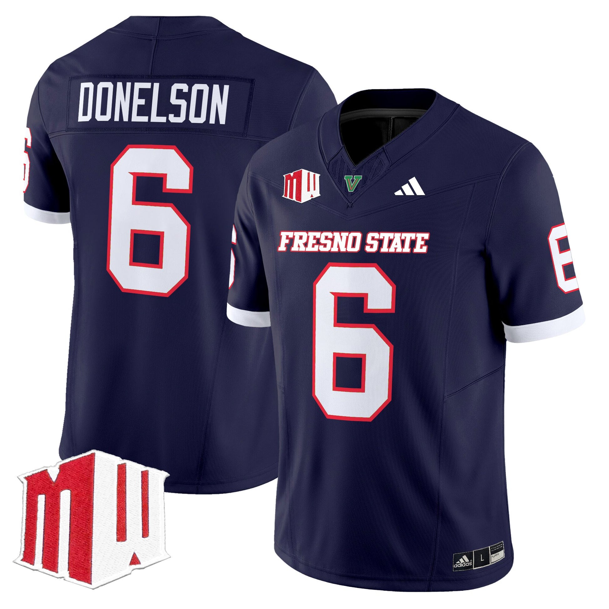 Men's Fresno State Bulldogs 2025 Vapor Limited Jersey - All Stitched