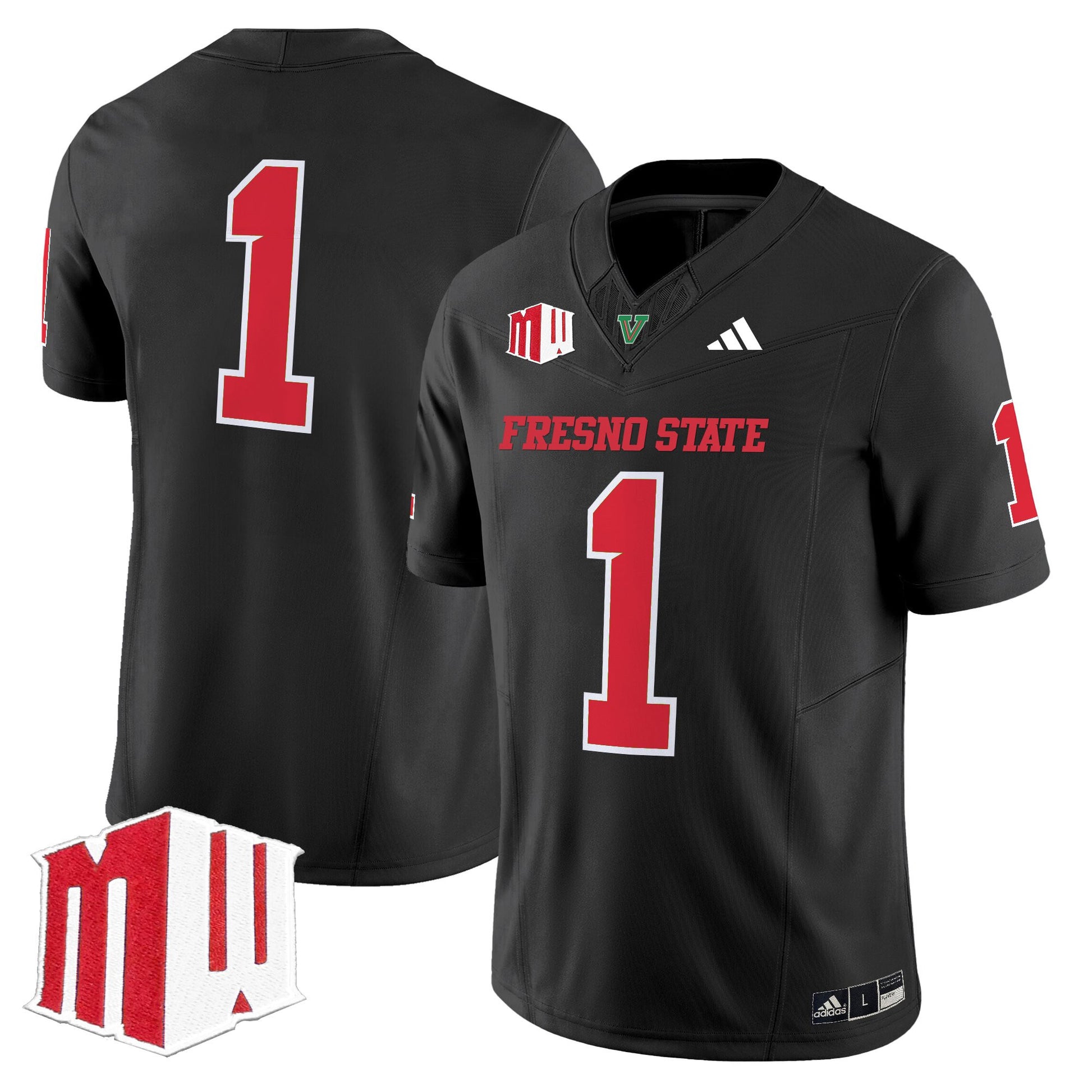 Men's Fresno State Bulldogs 2025 Vapor Limited Jersey - All Stitched