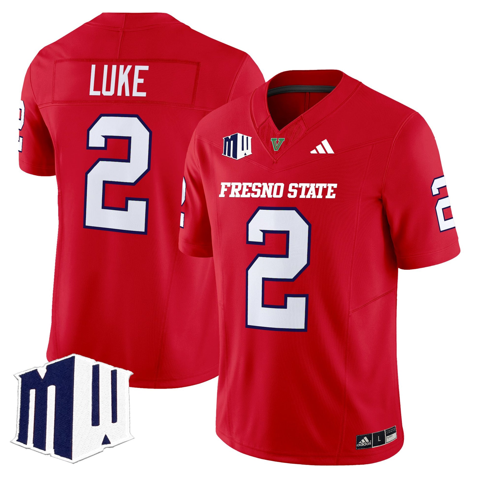Men's Fresno State Bulldogs 2025 Vapor Limited Jersey - All Stitched