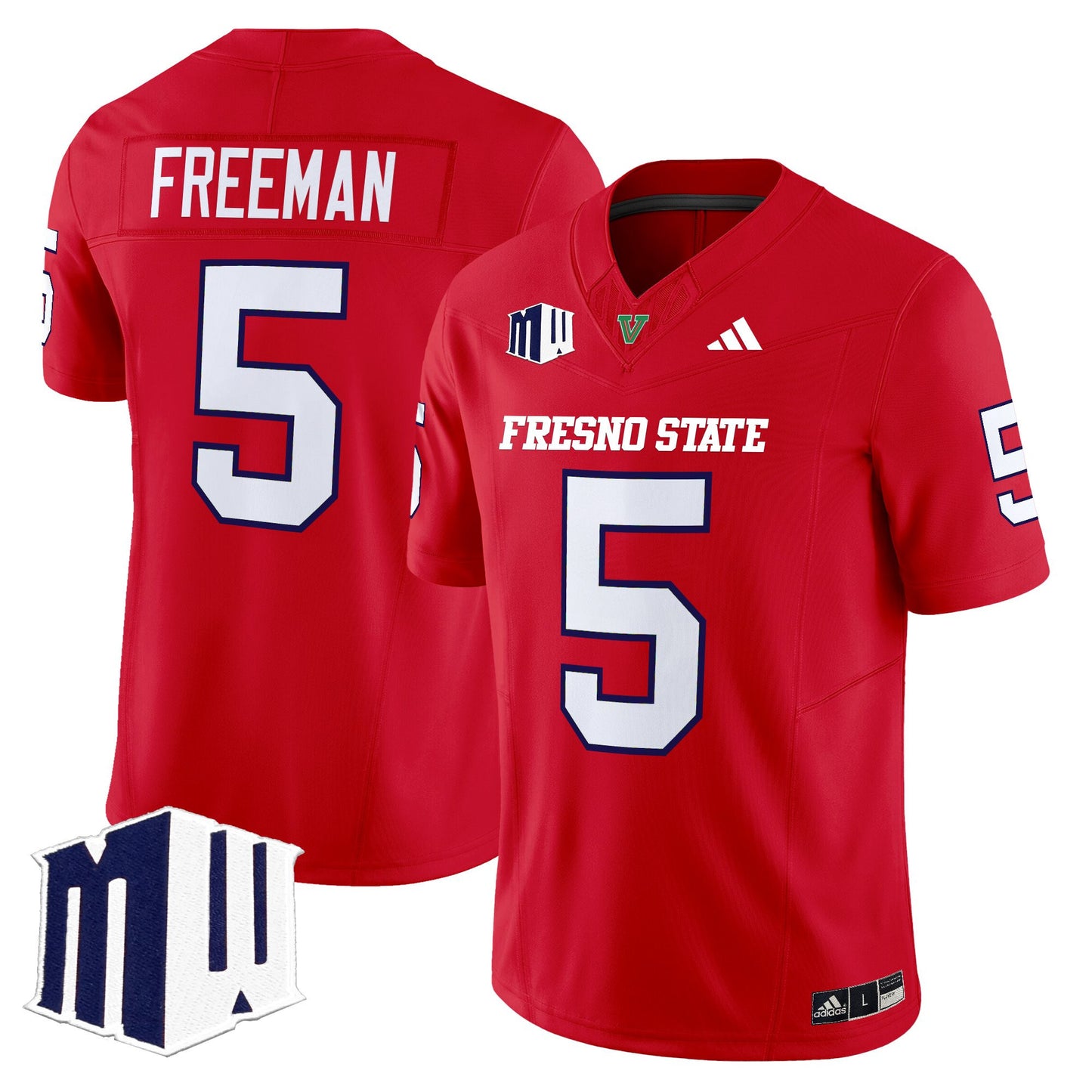 Men's Fresno State Bulldogs 2025 Vapor Limited Jersey - All Stitched