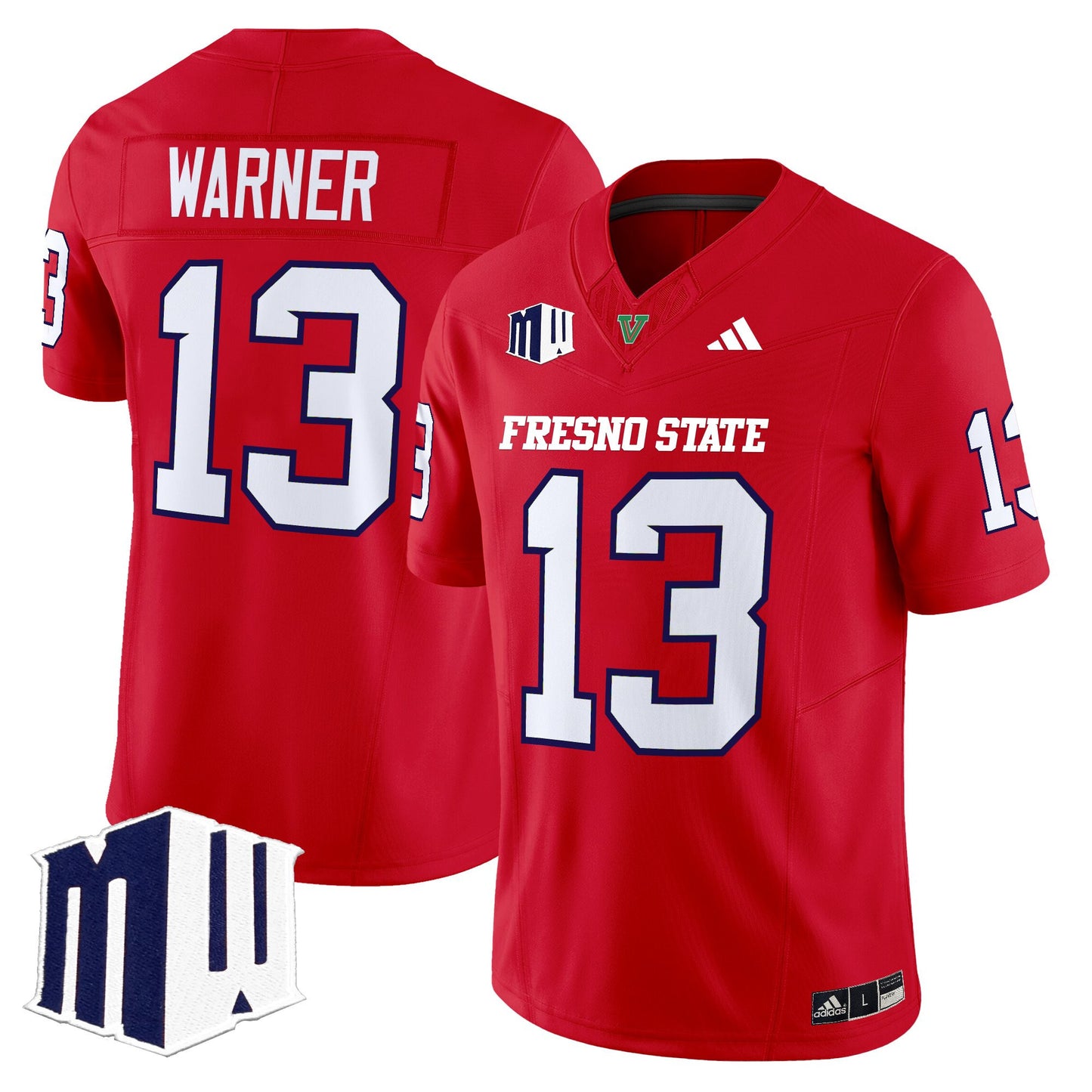 Men's Fresno State Bulldogs 2025 Vapor Limited Jersey - All Stitched