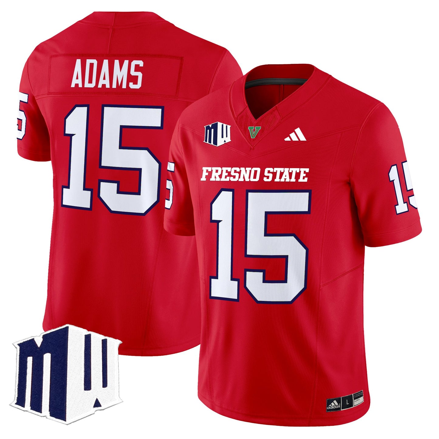 Men's Fresno State Bulldogs 2025 Vapor Limited Jersey - All Stitched