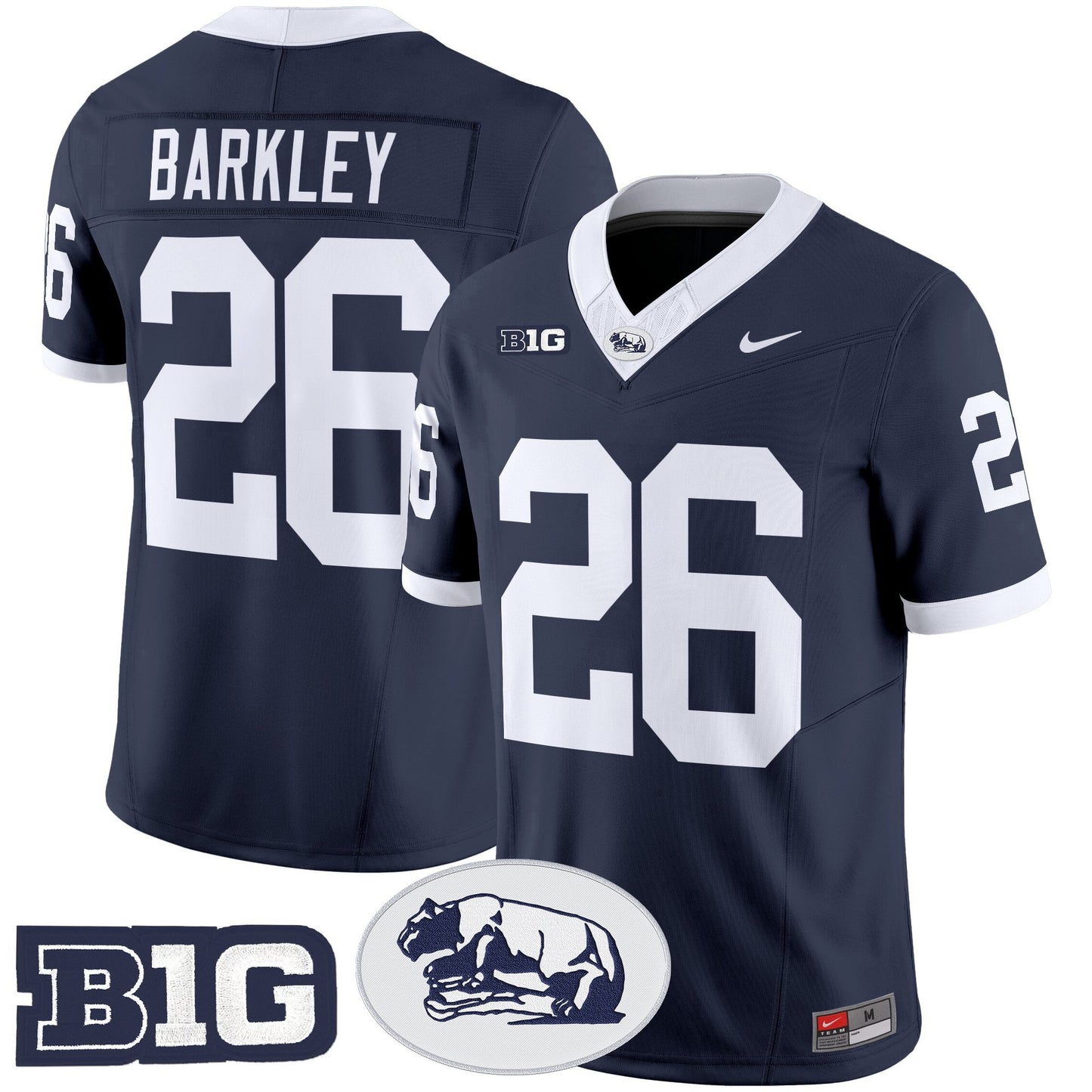 Men's Penn State Nittany Lions Throwback Vapor Limited Jersey - All Stitched