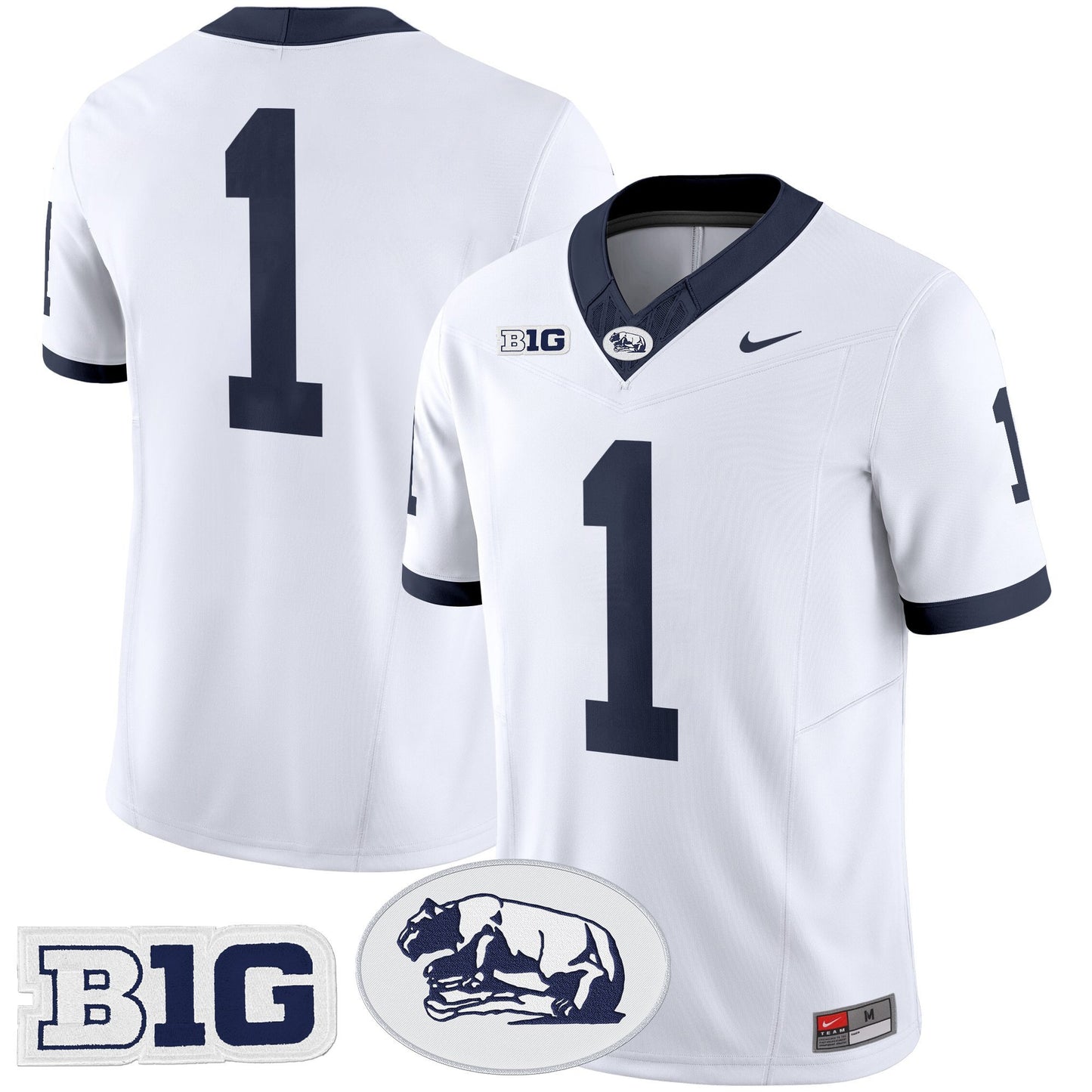 Men's Penn State Nittany Lions Throwback Vapor Limited Jersey - All Stitched