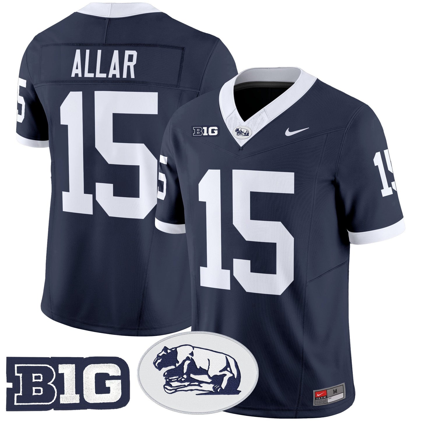 Men's Penn State Nittany Lions Throwback Vapor Limited Jersey - All Stitched