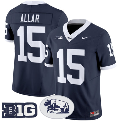 Men's Penn State Nittany Lions Throwback Vapor Limited Jersey - All Stitched