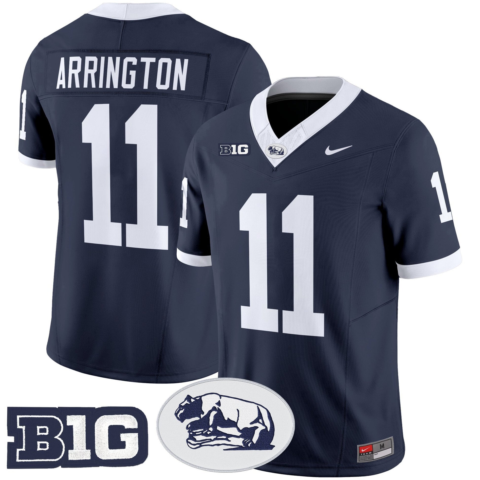 Men's Penn State Nittany Lions Throwback Vapor Limited Jersey - All Stitched