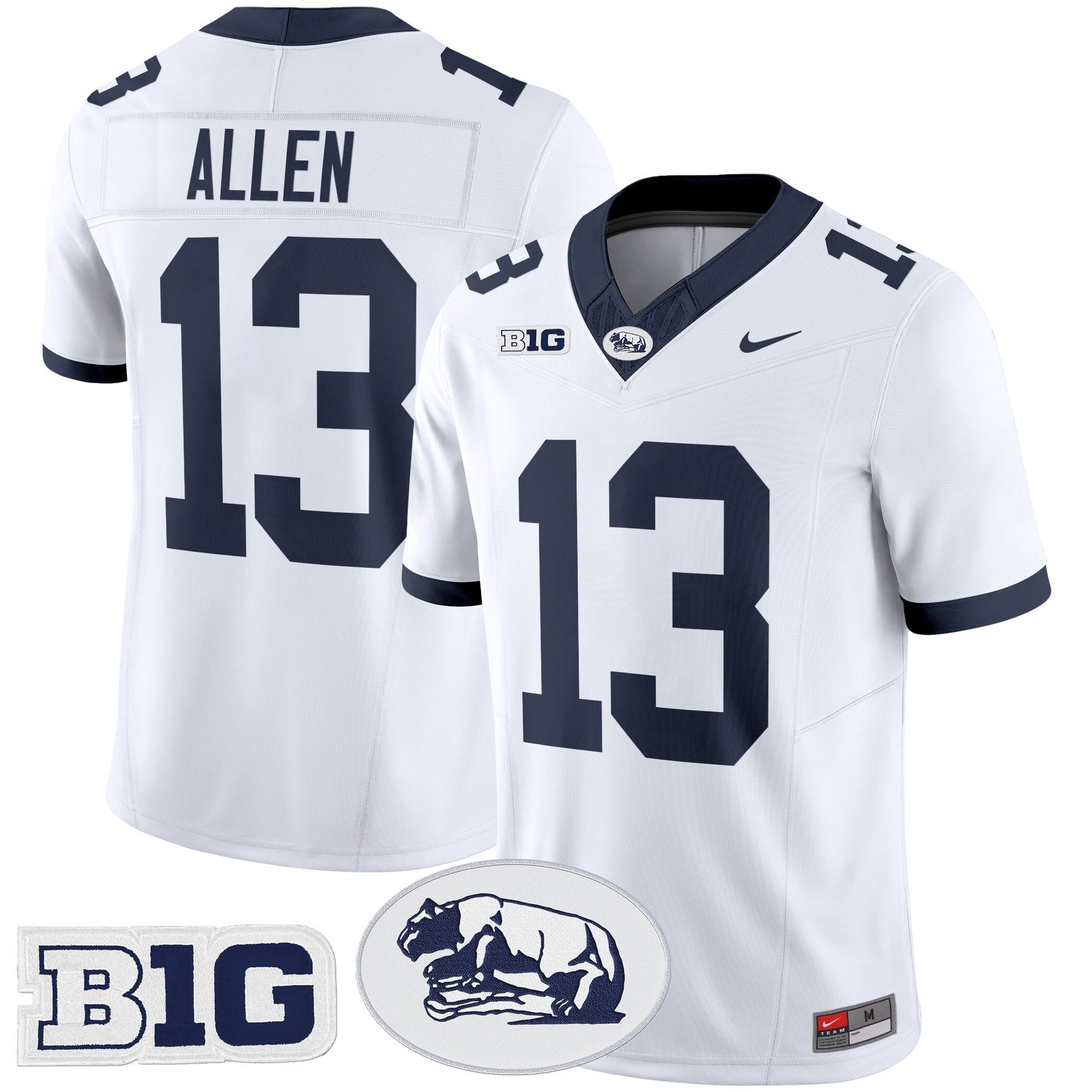 Men's Penn State Nittany Lions Throwback Vapor Limited Jersey - All Stitched