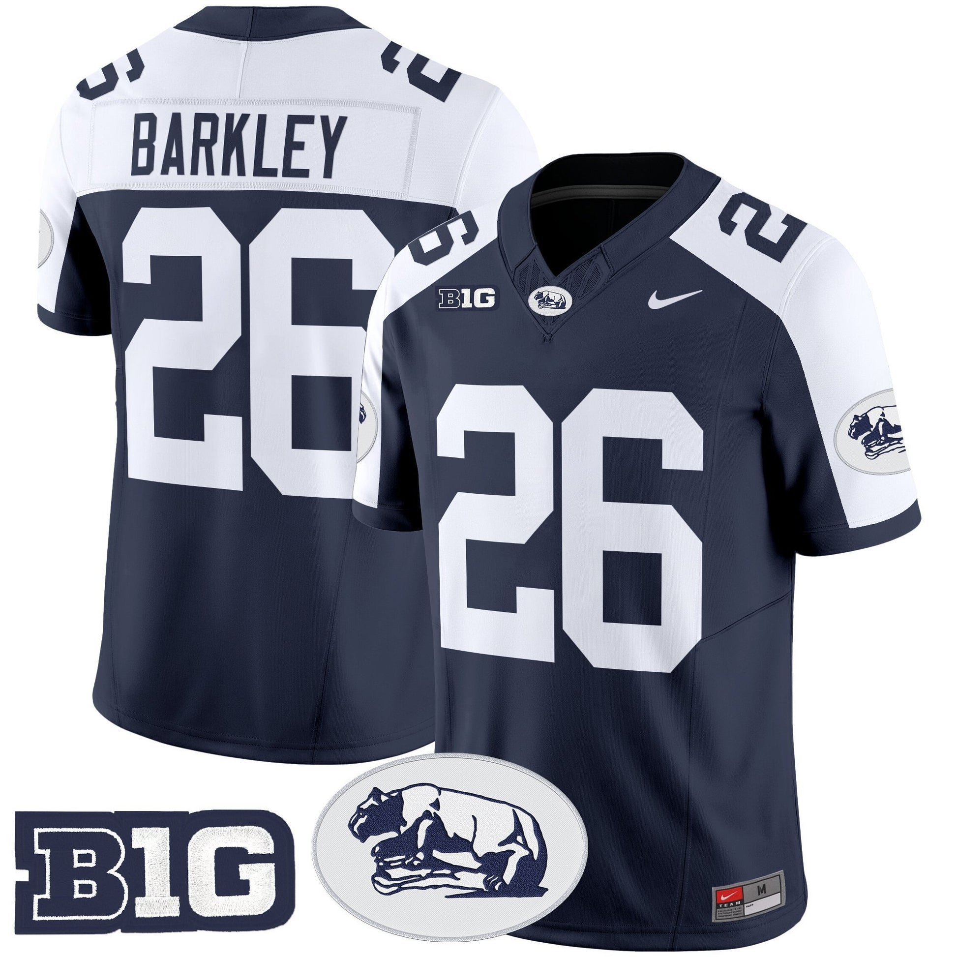 Men's Penn State Nittany Lions Throwback Vapor Limited Jersey - All Stitched