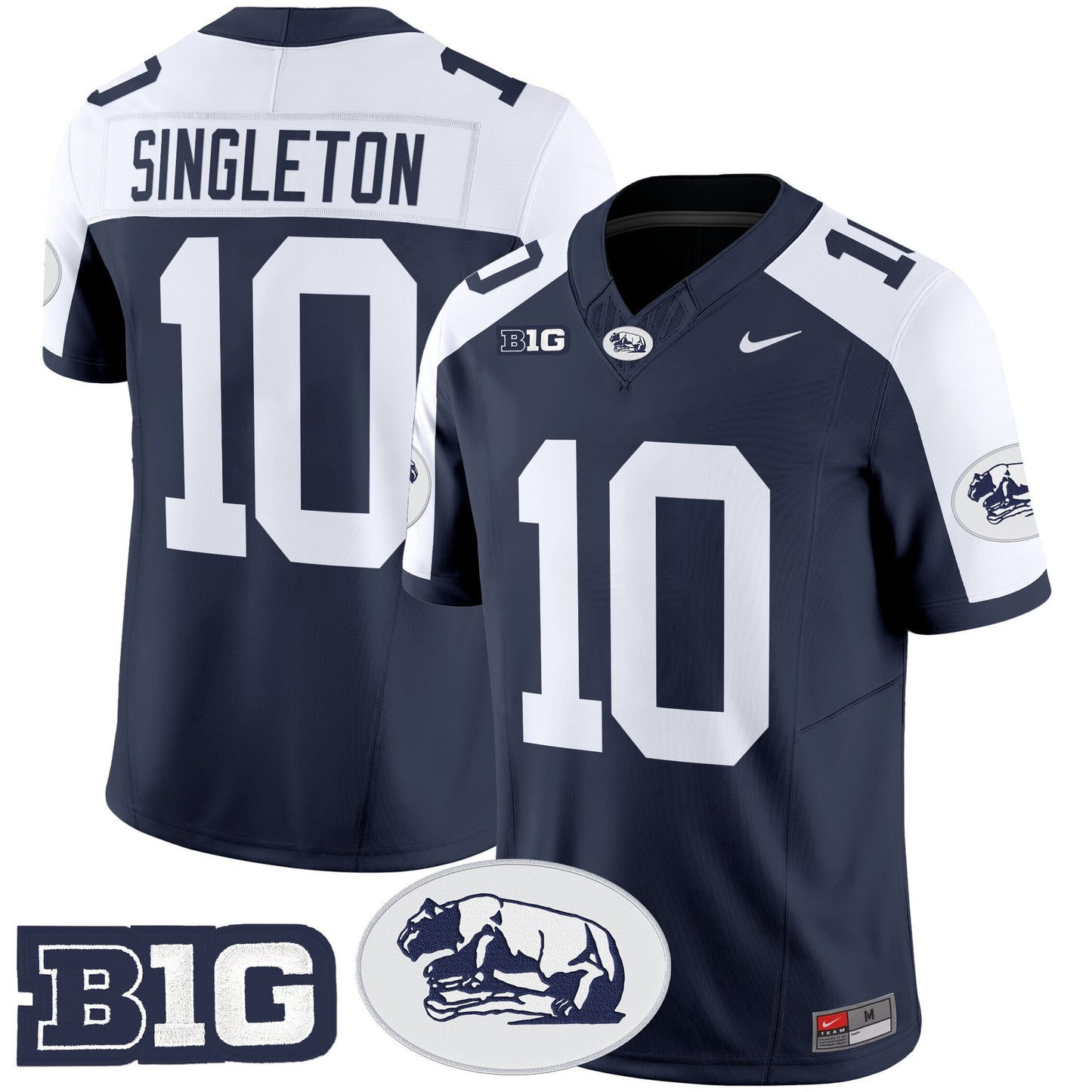 Men's Penn State Nittany Lions Throwback Vapor Limited Jersey - All Stitched