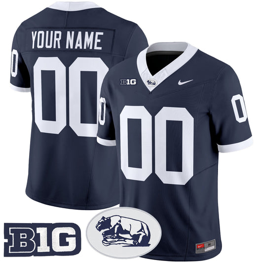 Penn State Nittany Lions Throwback Vapor Limited Custom Jersey - All Stitched