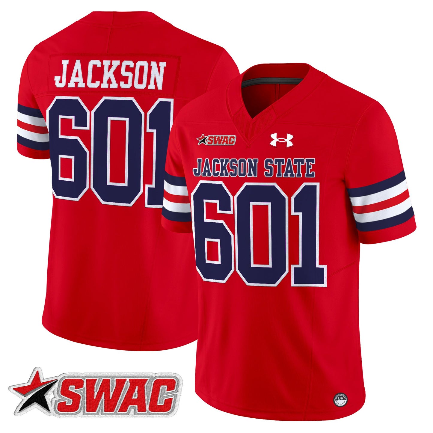 Men's Jackson State Tigers 2025 Vapor Limited Jersey - All Stitched