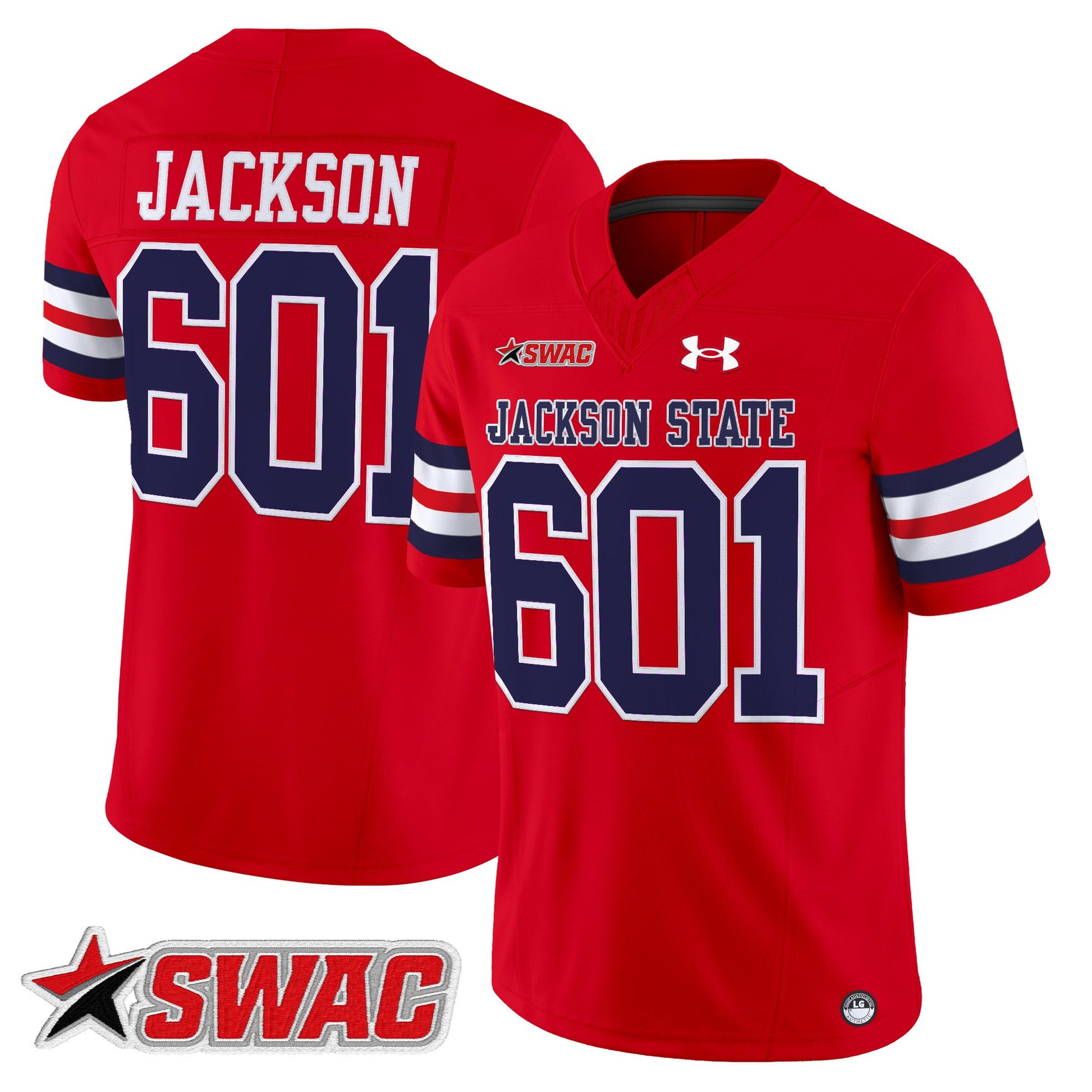 Men's Jackson State Tigers 2025 Vapor Limited Jersey - All Stitched