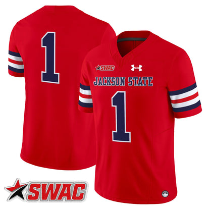 Men's Jackson State Tigers 2025 Vapor Limited Jersey - All Stitched