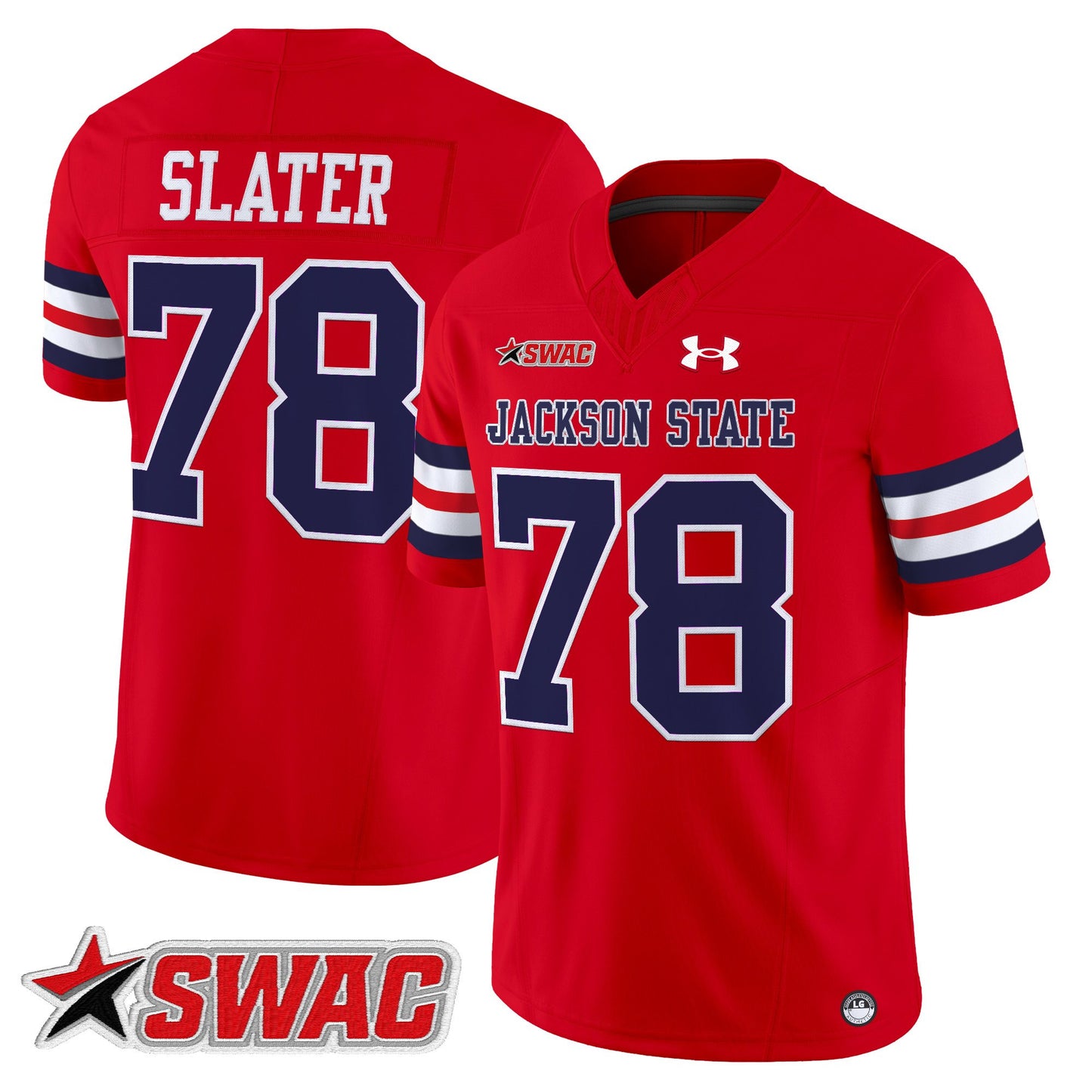 Men's Jackson State Tigers 2025 Vapor Limited Jersey - All Stitched