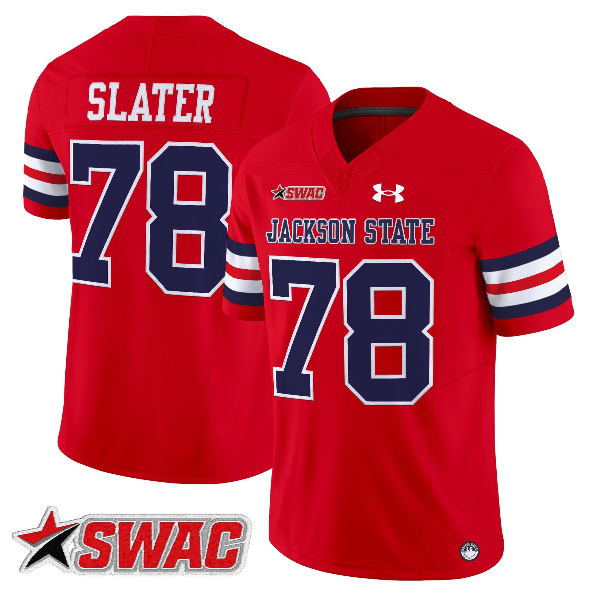 Men's Jackson State Tigers 2025 Vapor Limited Jersey - All Stitched