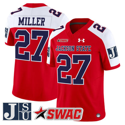 Men's Jackson State Tigers 2025 Vapor Limited Jersey - All Stitched