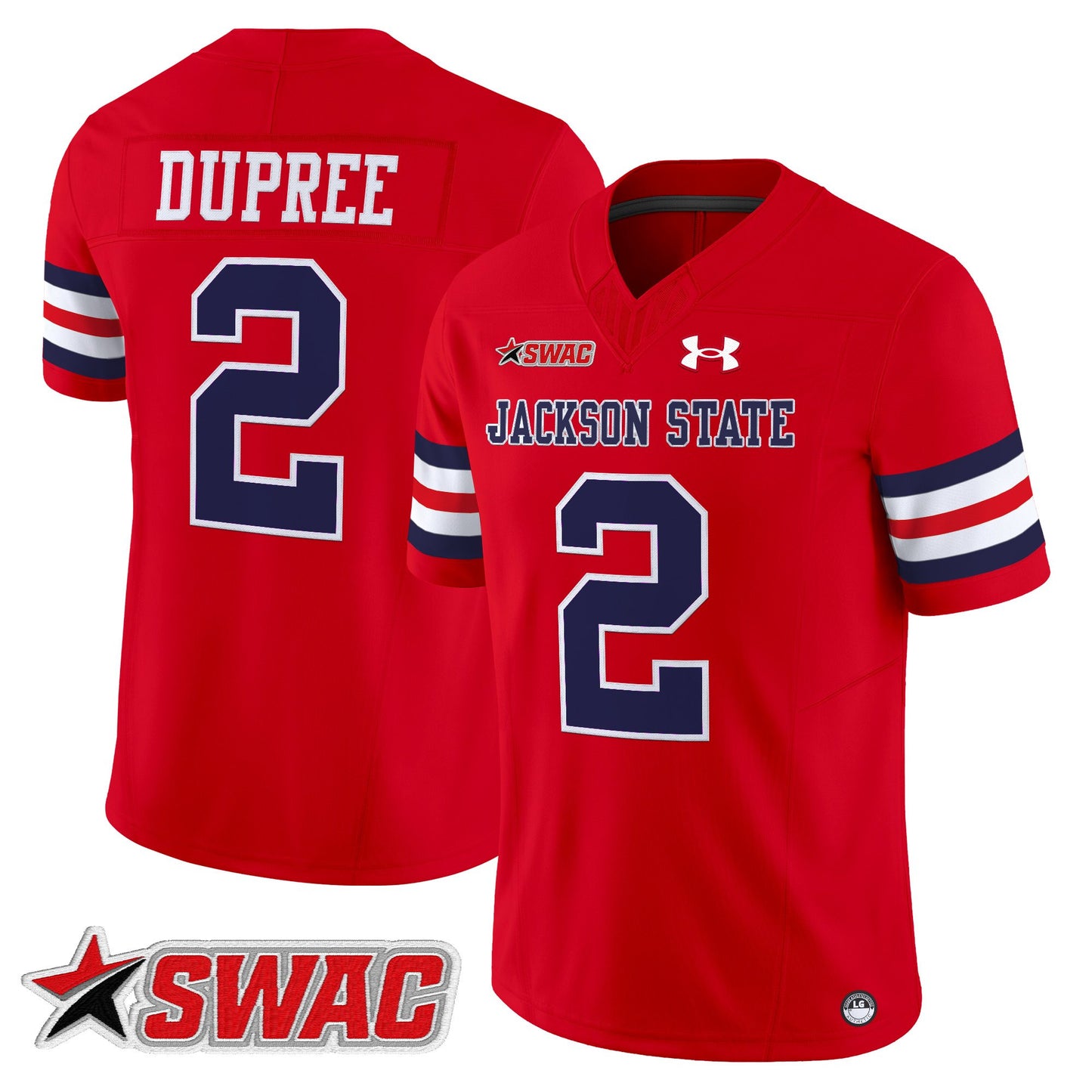 Men's Jackson State Tigers 2025 Vapor Limited Jersey - All Stitched