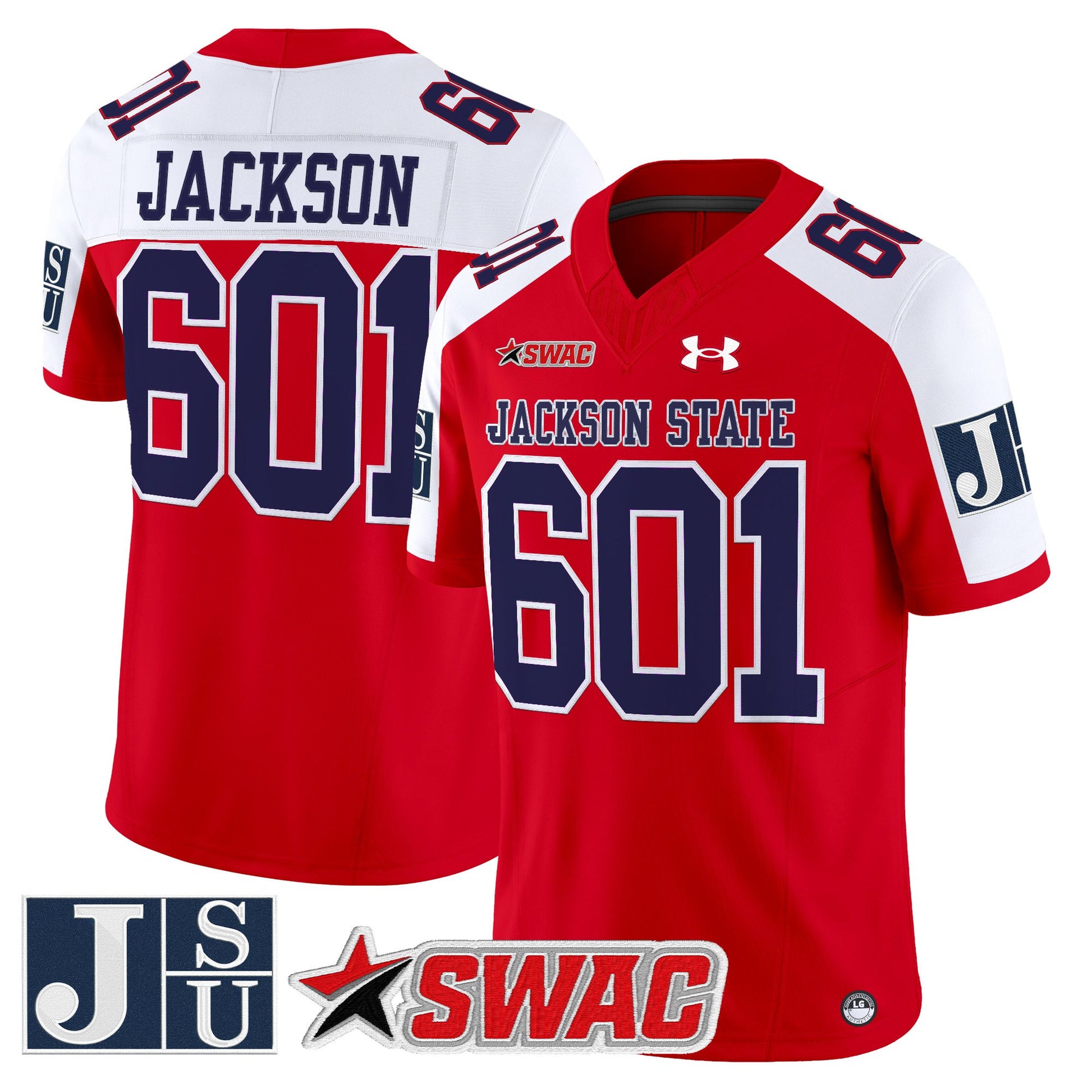 Men's Jackson State Tigers 2025 Vapor Limited Jersey - All Stitched