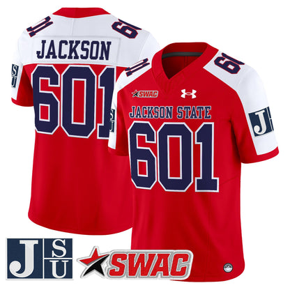 Men's Jackson State Tigers 2025 Vapor Limited Jersey - All Stitched