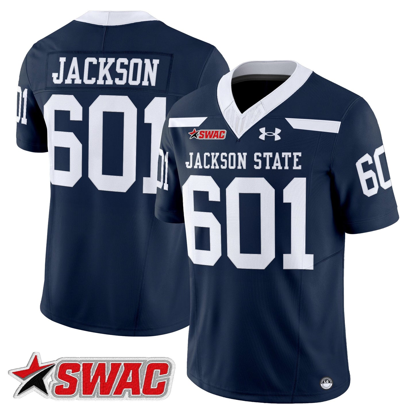 Men's Jackson State Tigers 2025 Vapor Limited Jersey - All Stitched